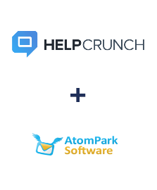 Integration of HelpCrunch and AtomPark