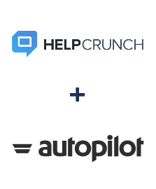 Integration of HelpCrunch and Autopilot