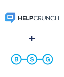 Integration of HelpCrunch and BSG world