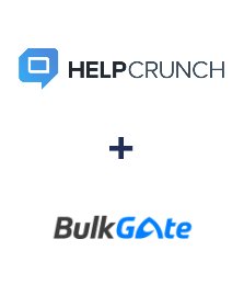 Integration of HelpCrunch and BulkGate