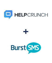 Integration of HelpCrunch and Burst SMS