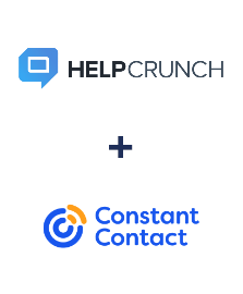 Integration of HelpCrunch and Constant Contact