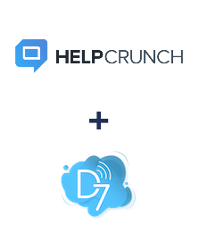 Integration of HelpCrunch and D7 SMS