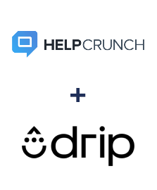 Integration of HelpCrunch and Drip