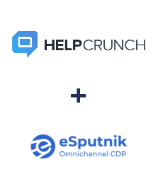 Integration of HelpCrunch and eSputnik