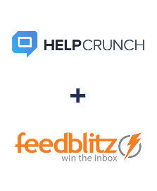 Integration of HelpCrunch and FeedBlitz