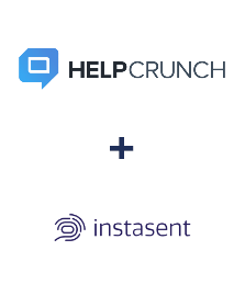 Integration of HelpCrunch and Instasent