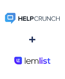 Integration of HelpCrunch and Lemlist