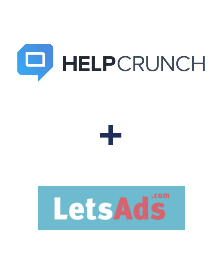 Integration of HelpCrunch and LetsAds