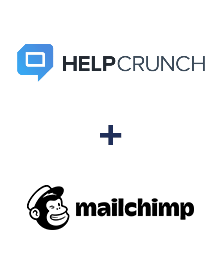 Integration of HelpCrunch and MailChimp