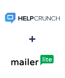 Integration of HelpCrunch and MailerLite