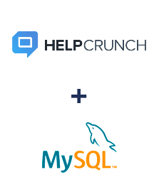 Integration of HelpCrunch and MySQL