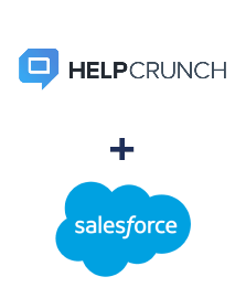 Integration of HelpCrunch and Salesforce CRM