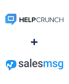 Integration of HelpCrunch and Salesmsg