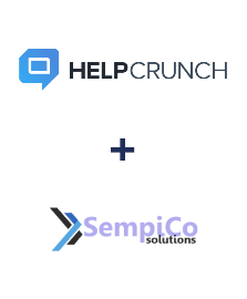 Integration of HelpCrunch and Sempico Solutions