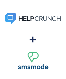 Integration of HelpCrunch and Smsmode