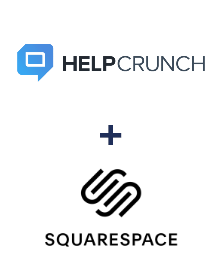 Integration of HelpCrunch and Squarespace