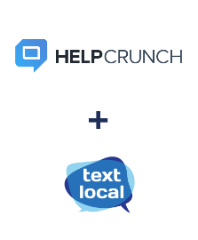 Integration of HelpCrunch and Textlocal