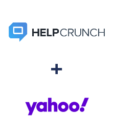 Integration of HelpCrunch and Yahoo!