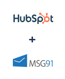 Integration of HubSpot and MSG91