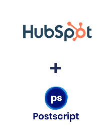 Integration of HubSpot and Postscript