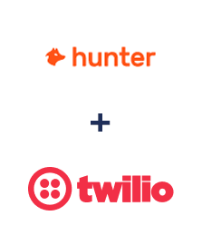 Integration of Hunter.io and Twilio