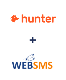 Integration of Hunter.io and WebSMS