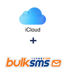Integration of iCloud and BulkSMS