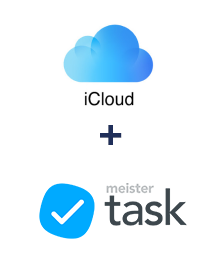 Integration of iCloud and MeisterTask
