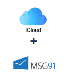Integration of iCloud and MSG91