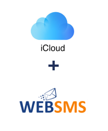 Integration of iCloud and WebSMS