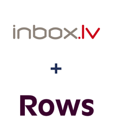 Integration of INBOX.LV and Rows