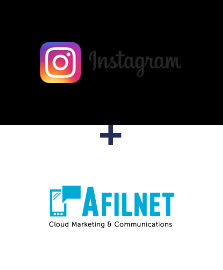Integration of Instagram and Afilnet