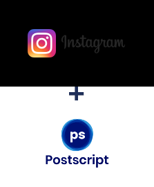 Integration of Instagram and Postscript