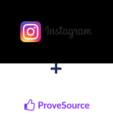 Integration of Instagram and ProveSource
