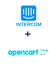 Integration of Intercom and Opencart