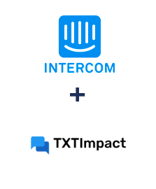 Integration of Intercom and TXTImpact