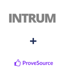 Integration of Intrum and ProveSource