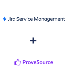 Integration of Jira Service Management and ProveSource
