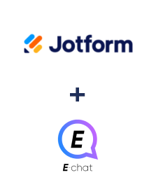 Integration of Jotform and E-chat