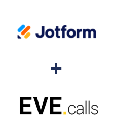 Integration of Jotform and Evecalls