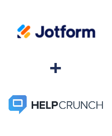 Integration of Jotform and HelpCrunch