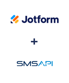 Integration of Jotform and SMSAPI
