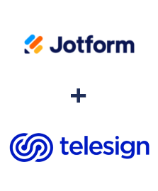 Integration of Jotform and Telesign