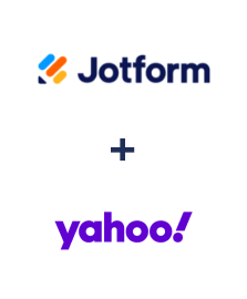 Integration of Jotform and Yahoo!