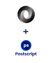 Integration of JSON and Postscript