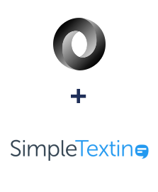 Integration of JSON and SimpleTexting