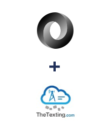 Integration of JSON and TheTexting