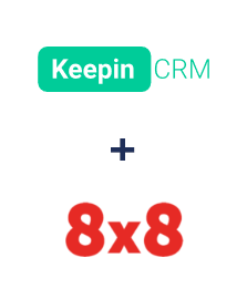 Integration of KeepinCRM and 8x8