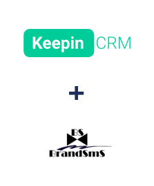 Integration of KeepinCRM and BrandSMS 